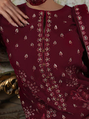 Chandni By Flossie | Mahira - 3 Piece Embroidered Chiffon Dress