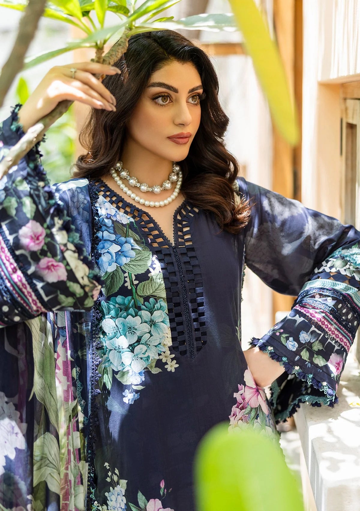 Elaf | ECD-4B – TWILIGHT GARDEN | PRINTS WITH CHIFFON'25