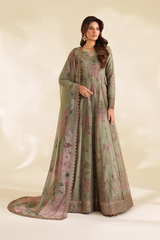Iznik Chinon Chiffon | CC-86 Embroidered Net