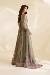 Iznik Chinon Chiffon | CC-86 Embroidered Net