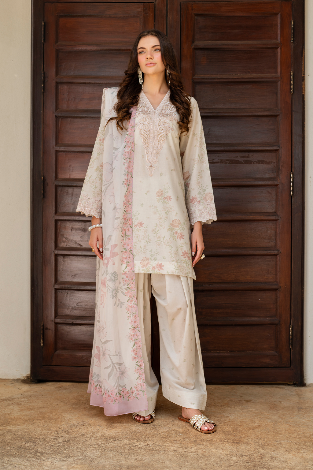 Iznik Lawn ’26 | UE-491 Printed Lawn