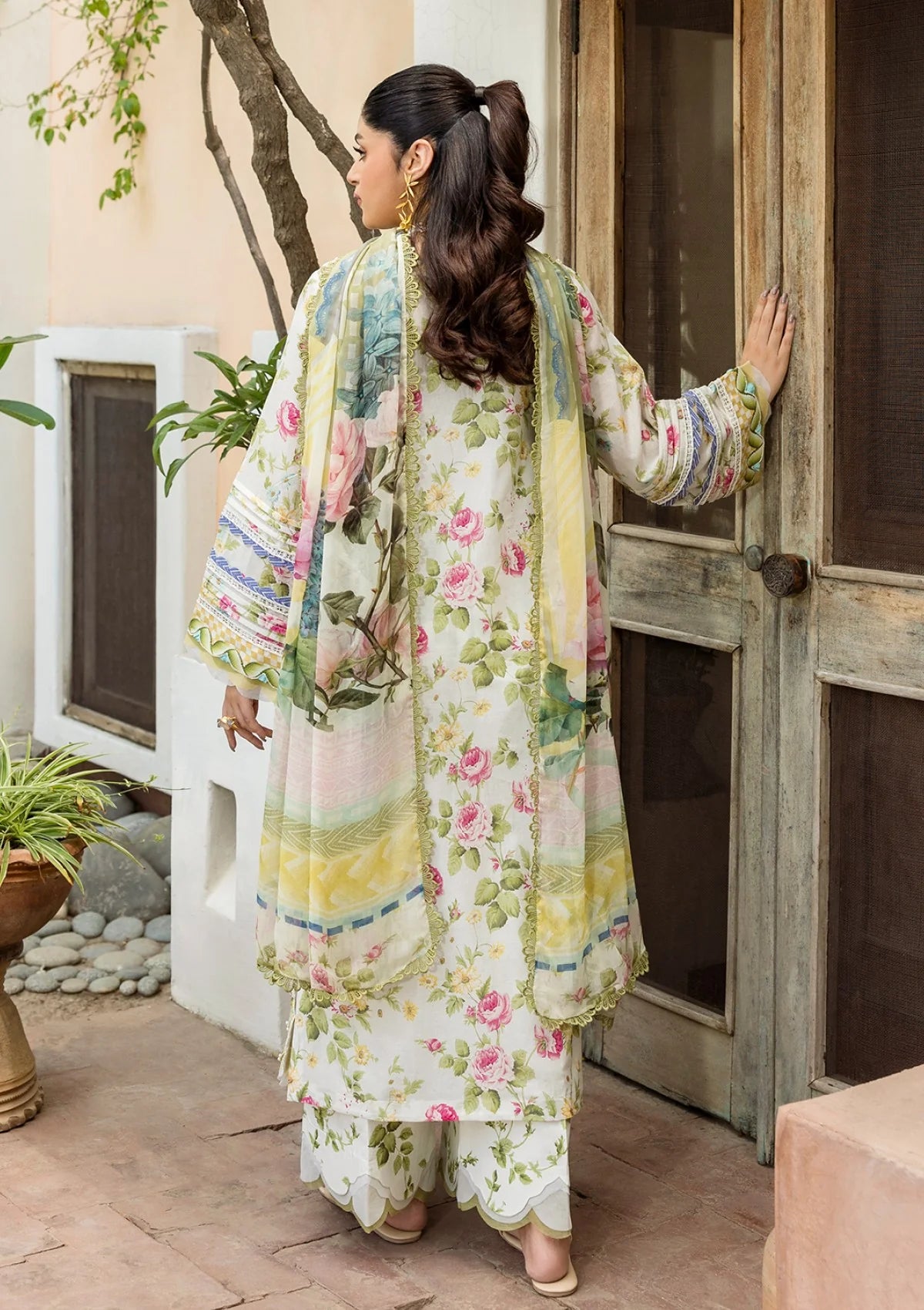 Elaf | ECD-5A - Gladiolus Grace | PRINTS WITH CHIFFON'25