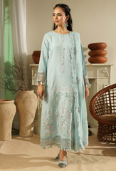 Mushak by HumDum | D10 | 3PC Embroidered Lawn Suit