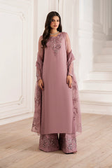 Iznik | Luxury Formal | UE-418 Embroidered Chiffon