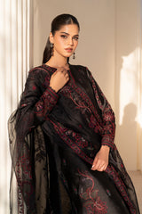 Iznik | Printed Formal | UE-434 Embroidered Pure Jacquard Silk
