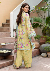 Elaf | ECD-5B – SAFFROSE | PRINTS WITH CHIFFON'25