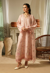 Mushak by HumDum | D09 | 3PC Embroidered Lawn Suit