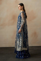 Zarif | Zrf pe 04 VIRSA | Fasana Printed & Embroidred