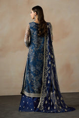 Zarif | Zrf pe 04 VIRSA | Fasana Printed & Embroidred