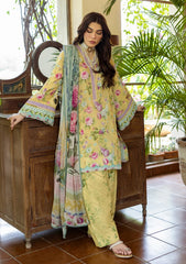 Elaf | ECD-5B – SAFFROSE | PRINTS WITH CHIFFON'25