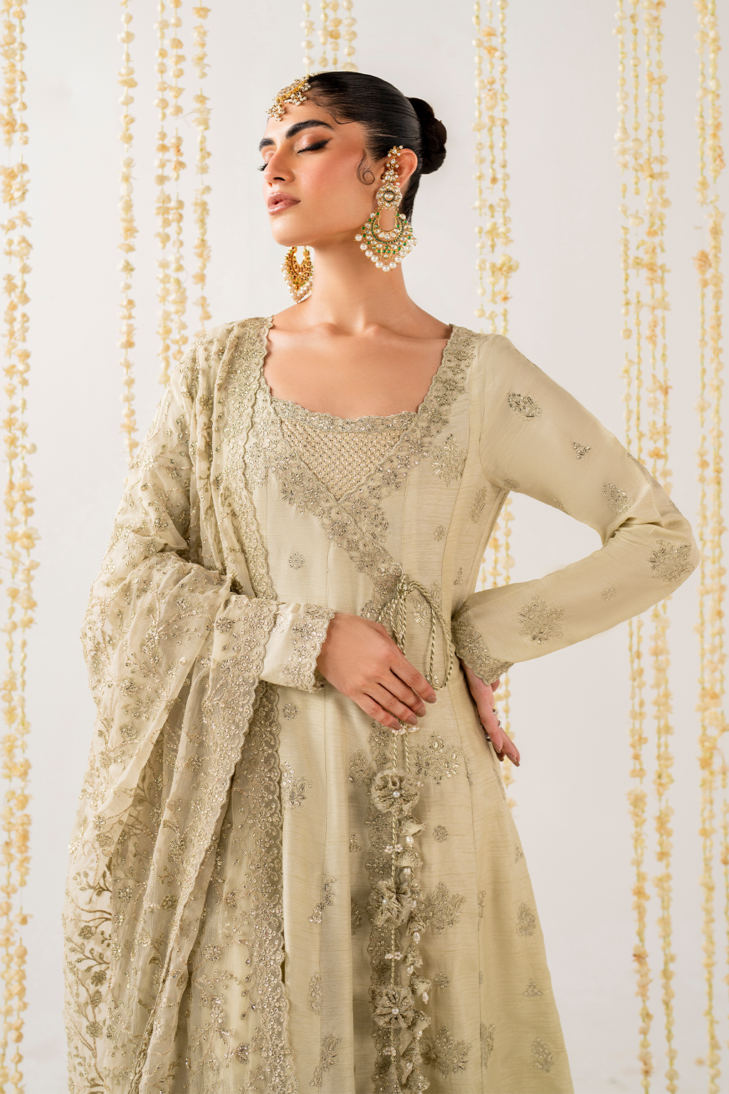 IRS-17 Embroidered Rawsilk