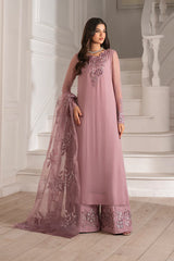 Iznik | Luxury Formal | UE-418 Embroidered Chiffon