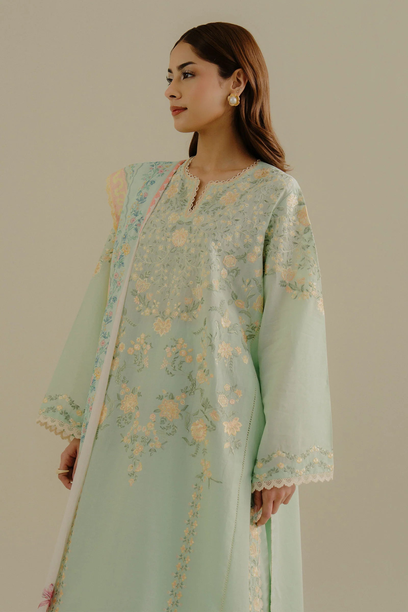 COCO By Zara Shahjahan | Velin-7A | COCO LAWN EDIT II Collection"