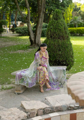 Elaf Signature Embroidered Lawn with Chiffon Collection Vol II '26 | ESG-7A STELLA