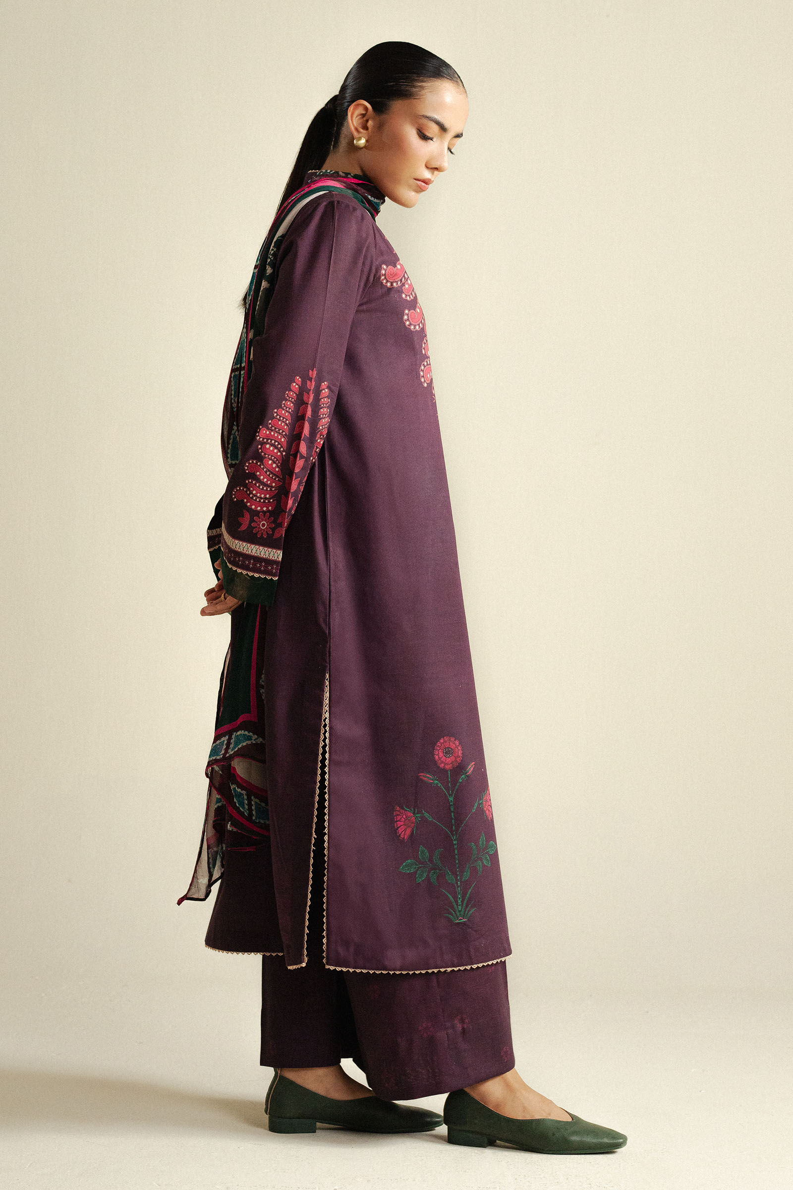 Zara Shahjahan | Lilt-7A | COCO Prints '25  Drop - Four