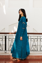 Emaan Adeel Mirabelle Festive Luxury Lawn '26 | FLORAISON