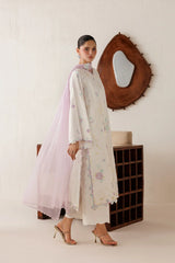 Farasha | Veira Raw Silk '26 | Lunaire Pearl