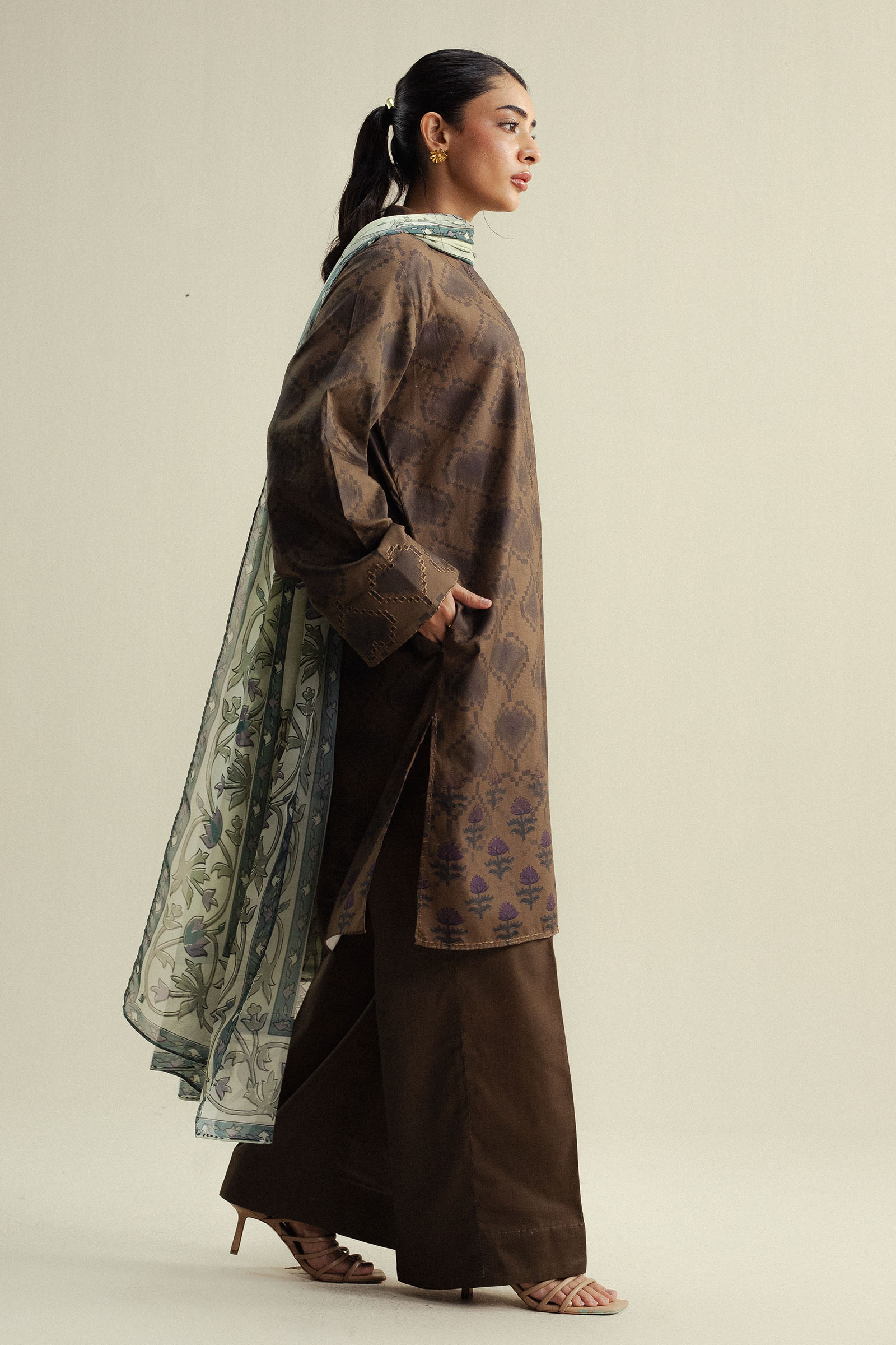 Zara Shahjahan | Rove-6A | COCO Prints '25  Drop - Four