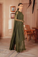 Chiffon Kari Embroidered Collection'24 By IznikI ICK-05