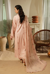 Mushak by HumDum | D09 | 3PC Embroidered Lawn Suit
