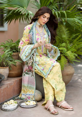 Elaf | ECD-5B – SAFFROSE | PRINTS WITH CHIFFON'25