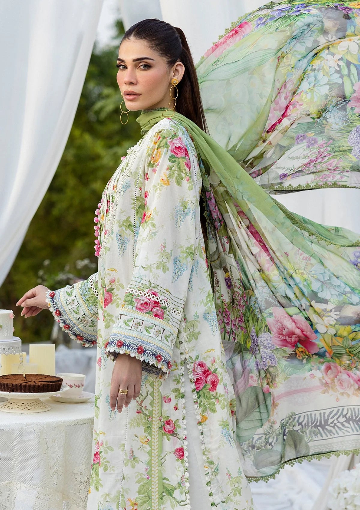 Elaf | ECD-6A BLOSSOMEA | PRINTS WITH CHIFFON'25