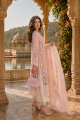 Nooriyah Luxury Embroidered Chiffon By Noor By Saadia Asad | D2 - Satin Rose