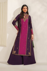 Iznik Festive Formals '26 | UE-611 Embroidered Ramen Silk