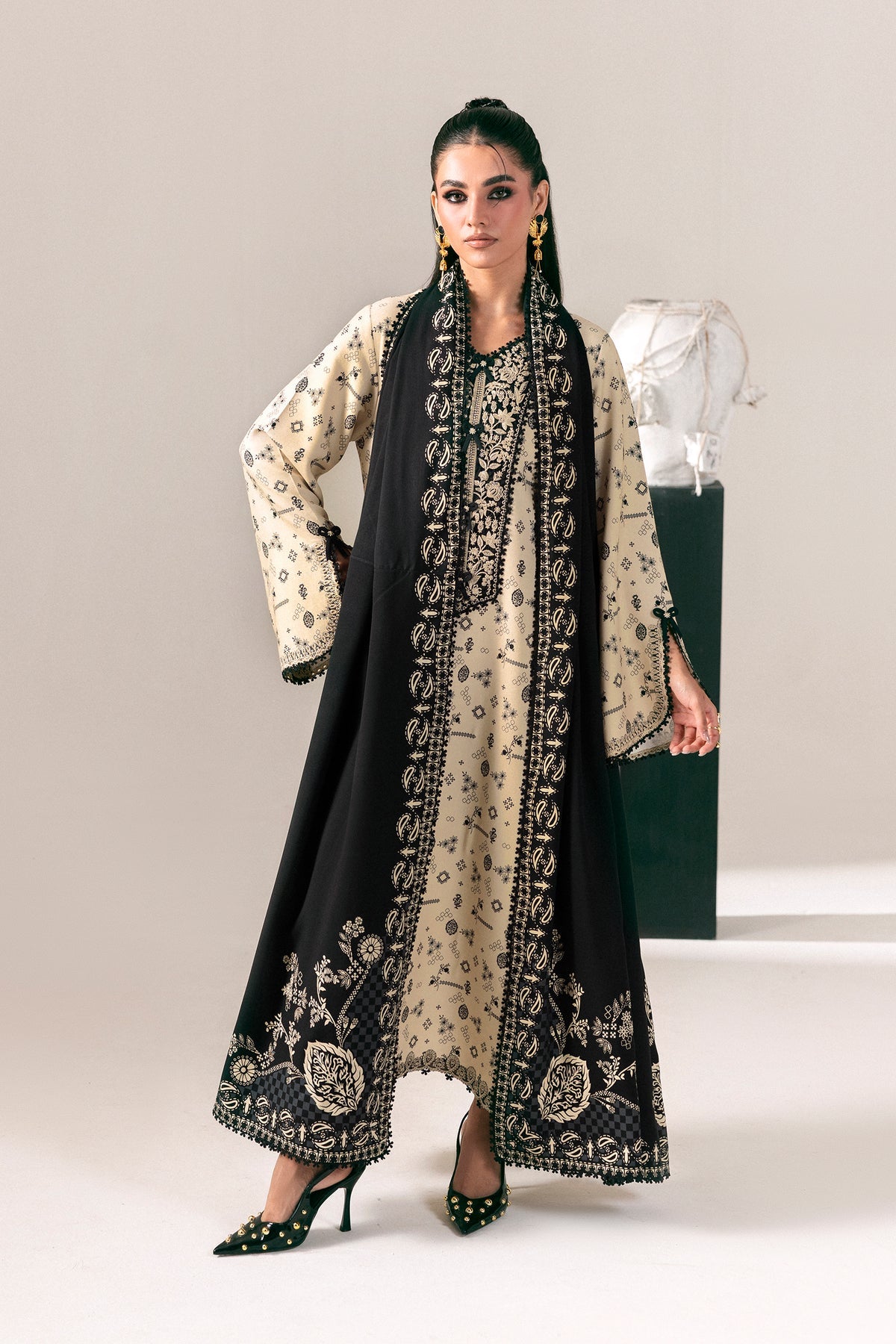 Qalamkar - QPrints Winter '26 - QPW-10 (A) Mehru