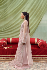 Handmade embroidery details on Emaan Adeel GULRUKH panels