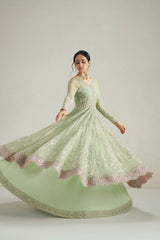 Vera Seafoam Green Pishwas Set