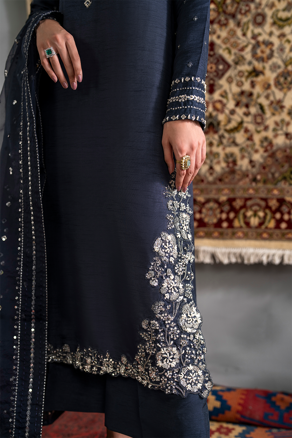 Luxe Raw Silk Collection'24 By Iznik IRS-11