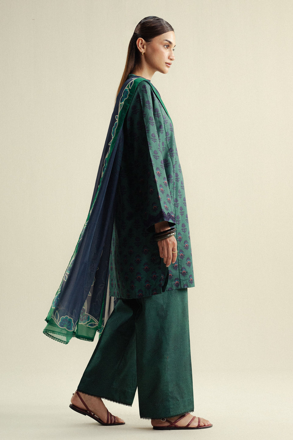 Zara Shahjahan | Willow-10A | COCO Prints '25  Drop - Four
