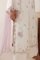 Farasha | Veira Raw Silk '26 | Lunaire Pearl