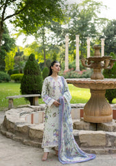 Elaf Signature Embroidered Lawn with Chiffon Collection Vol II '26 | ESG-3B KATIE