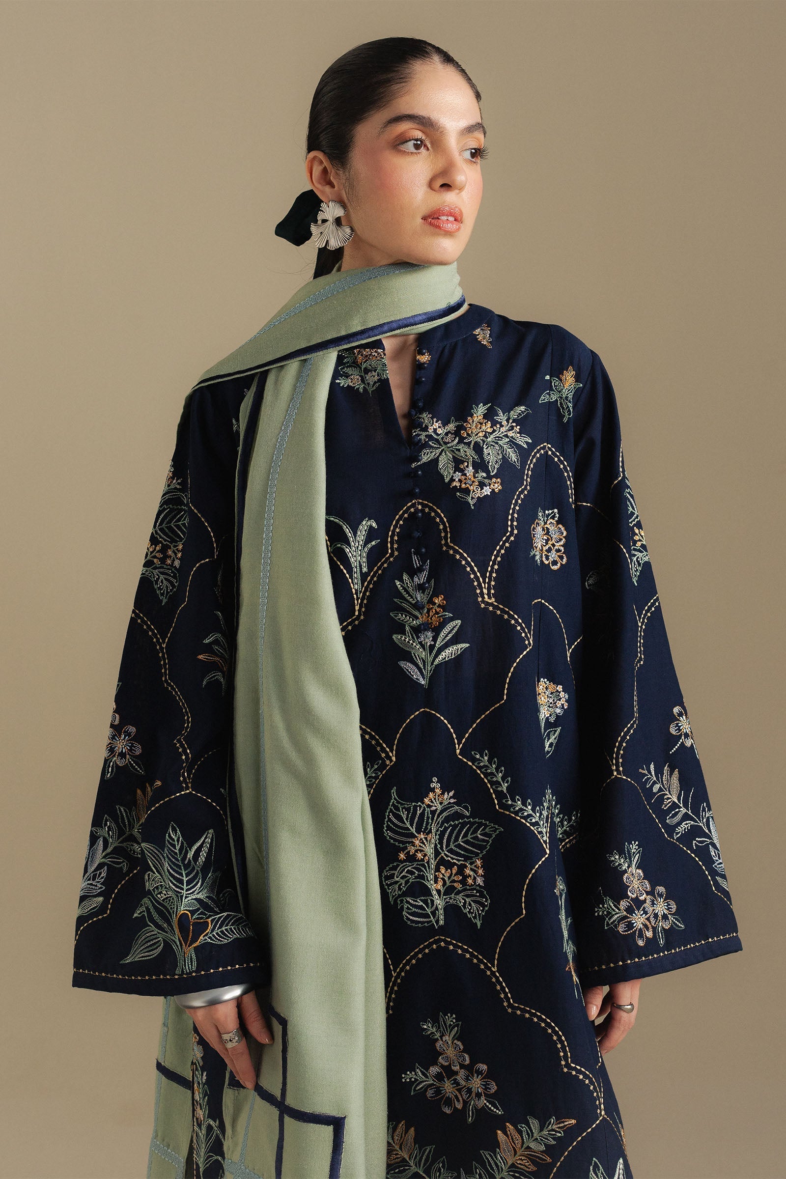 Zara Shahjahan | amber-1B | COCO WINTER / Unstitched /2025
