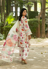 Elaf Signature Embroidered Lawn with Chiffon Collection Vol II '26 | ESG-4A CLAIRE