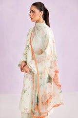 Farasha Printed Essentials ’26 | Mint Veil