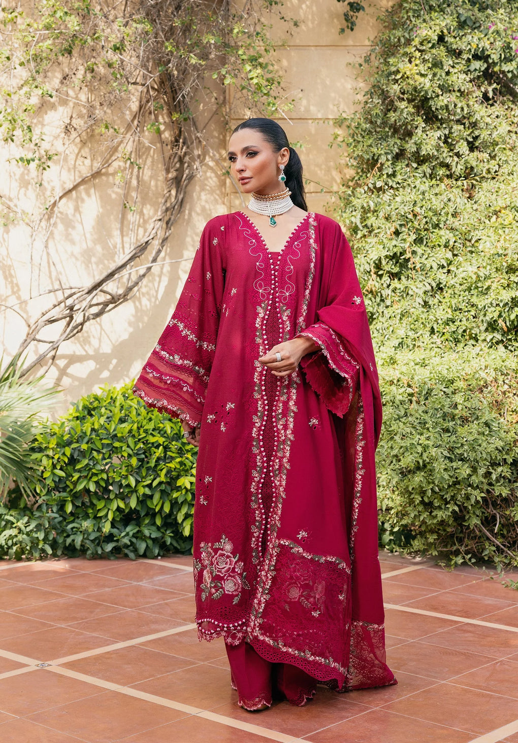 ELAF | EWK-6A VELVROSE | Luxury Winter Collection'25