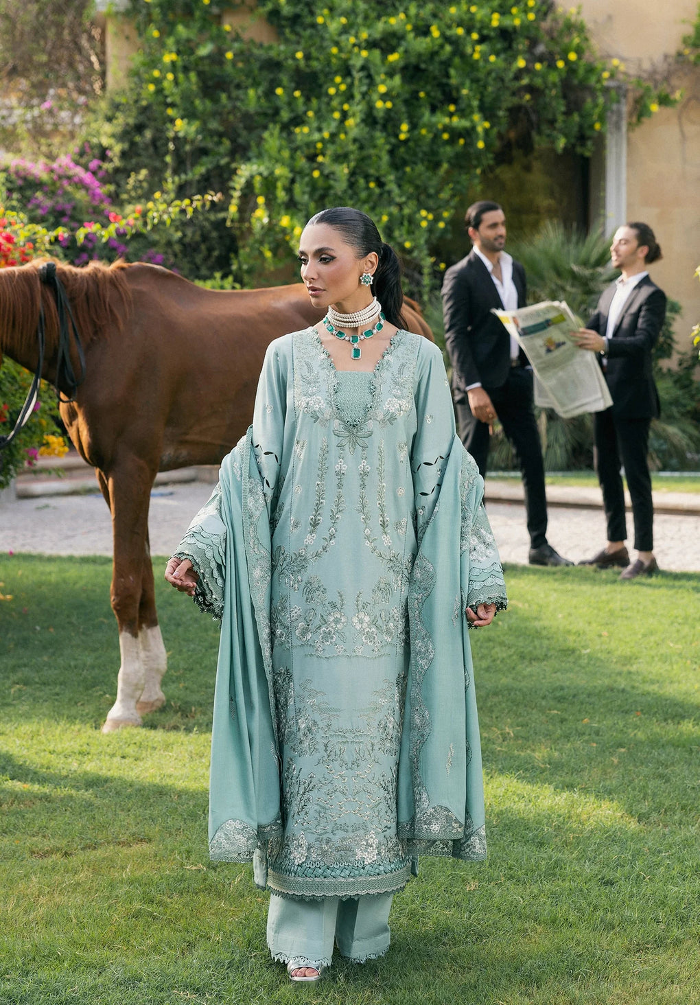 ELAF | EWK-7A MINTFROST | Luxury Winter Collection'25