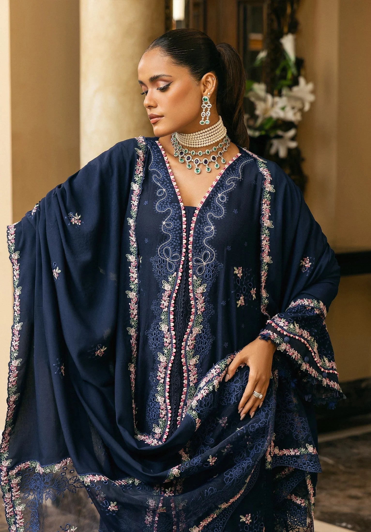ELAF | EWK-6B AMBER HAZE | Luxury Winter Collection'25