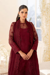 Iznik | Printed Formal | UE-438 Embroidered Pure Organza