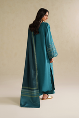 Iznik Winter Chapter '25 | UE-587 Embroidered Khaddar