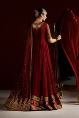 Iznik Semi Formals | CC-111 Embroidered Chiffon