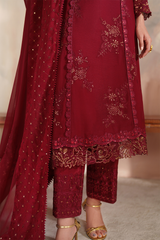 Iznik Chinon Chiffon | CC-83 Embroidered Chiffon