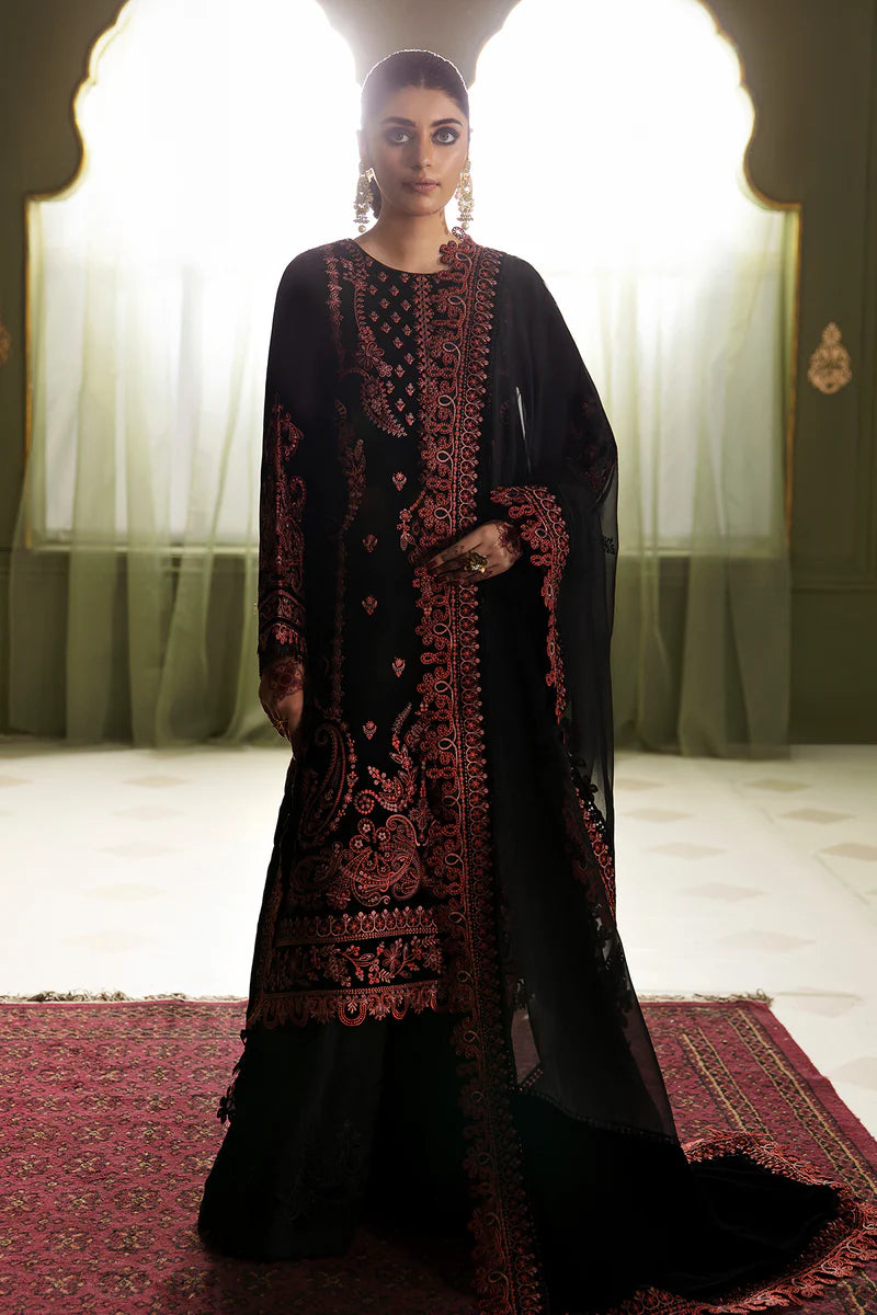 Jahan Ara Luxury Velvet Collection '23 By Baroque EMBROIDERED VELVET UF-468
