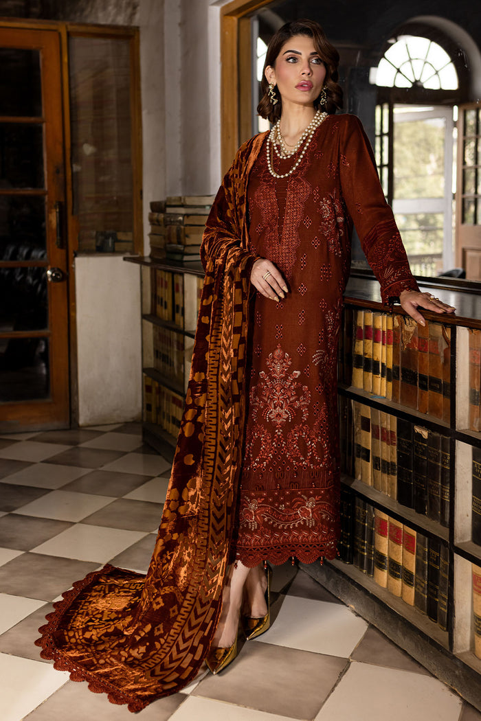 Exclusive Luxury Unstitched '24 By Nureh NE-120