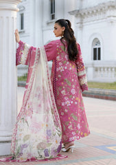 Elaf Signature Embroidered Lawn with Chiffon Collection Vol II '26 | ESG-5B DELILAH