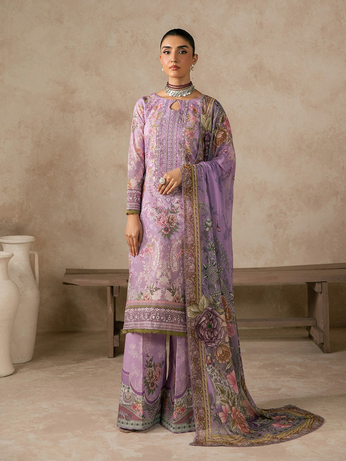 Syra Lawn '26 By Gulaal | Nerine