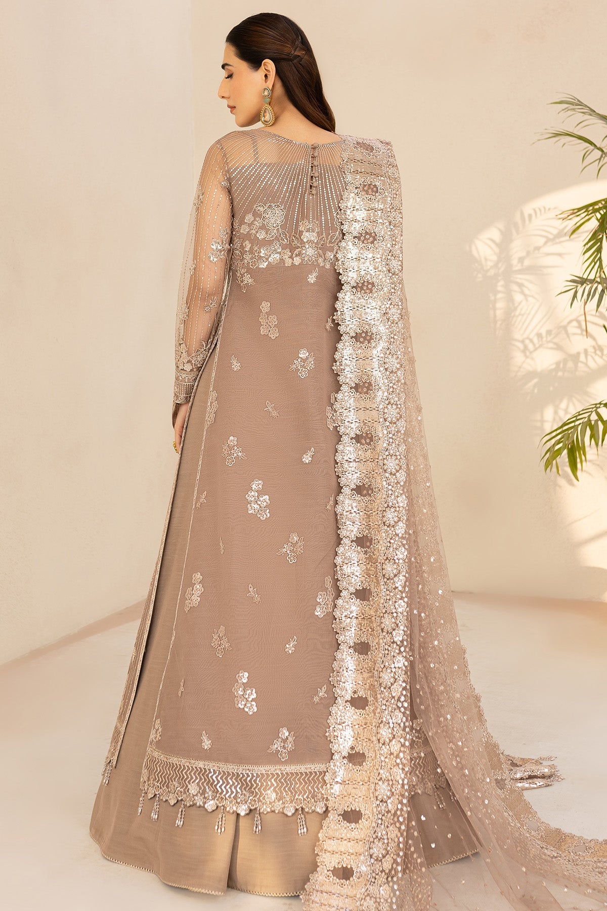 Farasha L U ' ZELLA Premium Formals ’25 Misty Grace festive collection dress